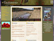 Tablet Screenshot of geoturystyka.pl